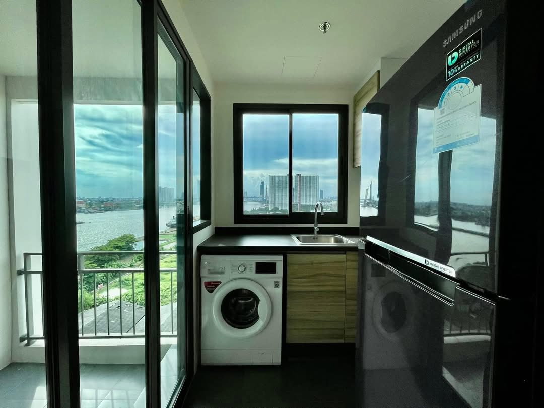 รูป 🔴S2484🟡 ขายถูกมาก👍 U Delight Residence Riverfront Rama 3 💛🧡 ✅แอดไลน์ @mproperty (มี @ ด้วย) แอดมินตอบไว - รูปที่ 6/6