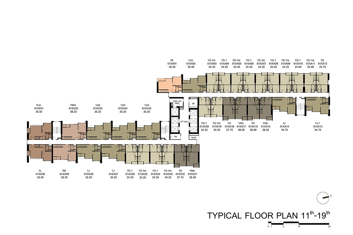 รูป โทร 080-999-2419 (เจ้าของขายเอง) XELF by Sansiri 2 ห้องนอน 2 ห้องน้ำ ราคา VVIP - รูปที่ 10/23