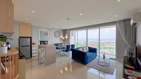 🛏️ 2 ห้องนอน - 🛁 2 ห้องน้ำ - 🏙️ Pool View - 🌏 ชื่อชาวต่างชาติ - 🏢 Grande Caribbean Condo Resort Pattaya - รหัส: GC38