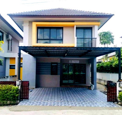 บ้านเดี่ยวให้เช่า : ให้เช่าบ้านเดี่ยว ม.ธาดาทาวน์เคิร์ฟ บ่อวิน ศรีราชา