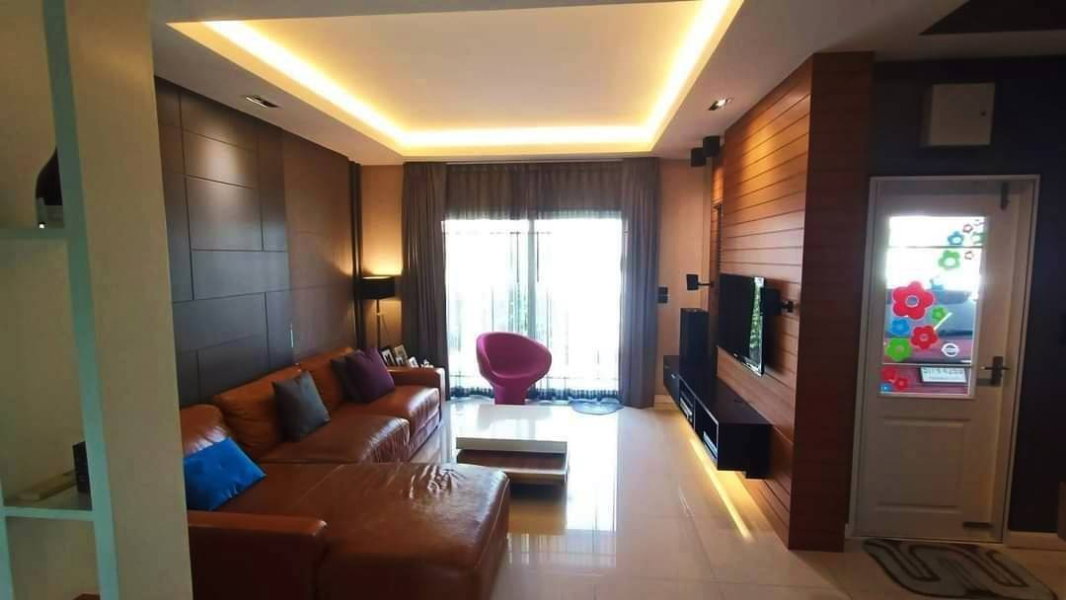 รูป ขายบ้านเดี่ยว มัณฑนา วงแหวน-อ่อนนุช 3 ตกแต่งพร้อมอยู่ ทำเลติดถนนถนนกาญจนาภิเษก ใกล้เมกะ บางนา ใกล้ทางด่วนวงแหวน ใกล้สุวรรณภูมิ - รูปที่ 2/12