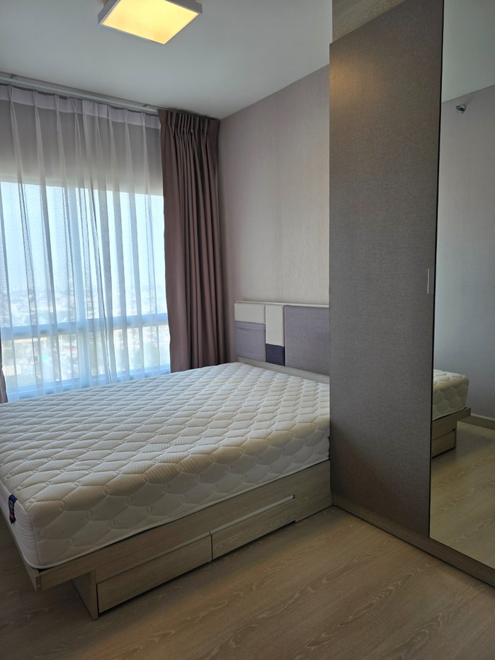 รูป Niche id ปากเกร็ด 👉ให้เช่า 7,500 บาท ชั้น20 มีเครื่องซักผ้า 👉ห้องกว้าง 28 ตร.ม. 👉ใกล้โรงเรียนสวนกุหลาบปากเกร็ด - รูปที่ 2/24