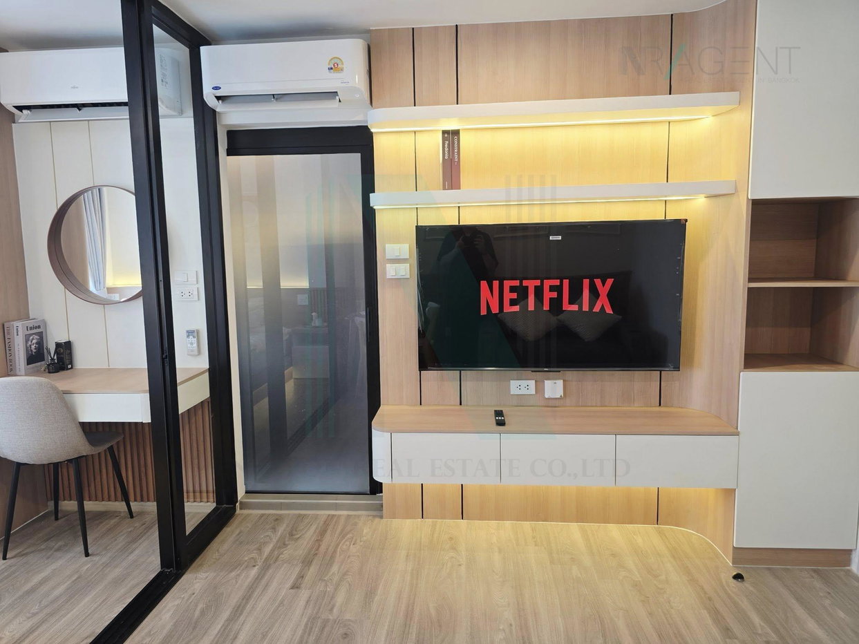 รูป 🚩 ให้เช่าคอนโด รีเจ้นท์ โฮม บางนา อาคาร A ชั้น 18 1 ห้องนอน ขนาด 28 ตรม ใกล้ BTS บางนา - รูปที่ 4/8