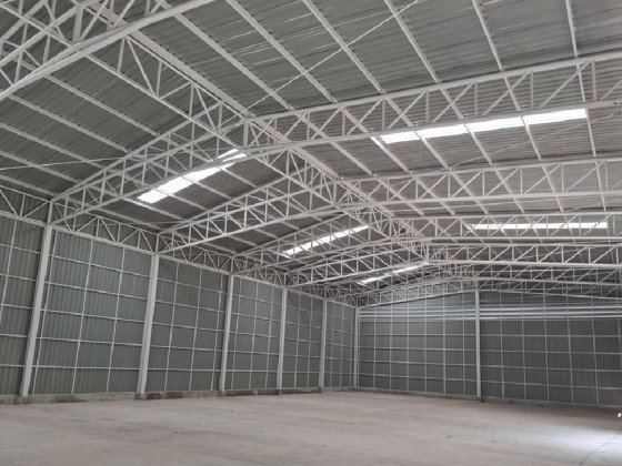 รูป ให้เช่าโกดัง สร้างใหม่ ติดถนนกาญจนาภิเษก วงแหวนตะวันตก ขาออก ลาดหลุมแก้ว (ถนนหมายเลข 9) บนที่ดิน 1 ไร่ / ทำเล ใกล้วัดทองสะอาด - รูปที่ 6/6