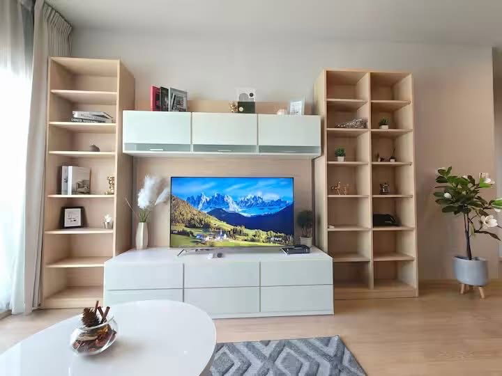 รูป ให้เช่า คอนโด 2 ห้องนอน 2 ห้องน้ำ 5 นาทีจาก BTS - รูปที่ 2/12