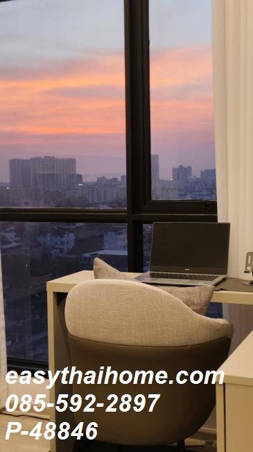 รูป [ห้องสวยเพดานสูง! ออริจิ้น ปลั๊ก แอนด์ เพลย์ สิรินธร เขตบางพลัด P-48846] ใกล้ MRT สิรินธร 22,000 บาท | line @easythaihome 085-592-2897 - รูปที่ 18/23