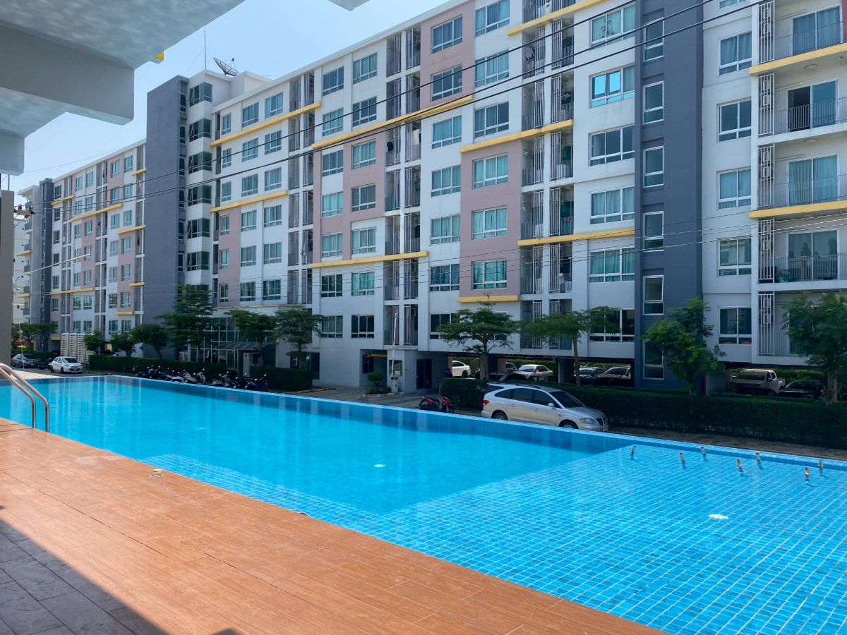 รูป ขายคอนโดห้องสวย ชั้นสูงสุด วิวดี! โครงการ Be Condo พหลโยธิน ใกล้ ม.กรุงเทพ (รังสิต) พร้อมเข้าอยู่ 1ห้องนอน1ห้องน้ำ - รูปที่ 2/11