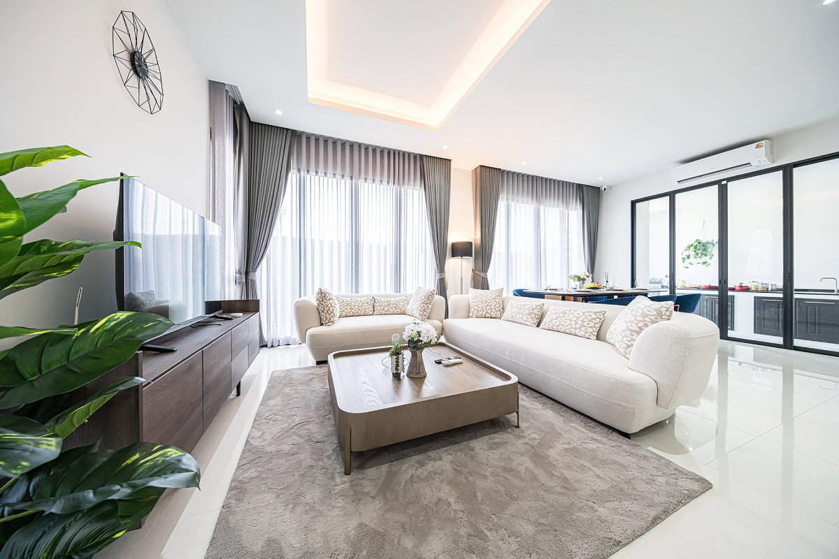 รูป บ้านเดี่ยวใหม่ 4 นอน พร้อมอยู่ Feel Town ลาดพร้าว 101 | ราคาดี! | ติดต่ออีฟ 094-342-3498 | LINE: @HatcheryAgent - รูปที่ 6/17