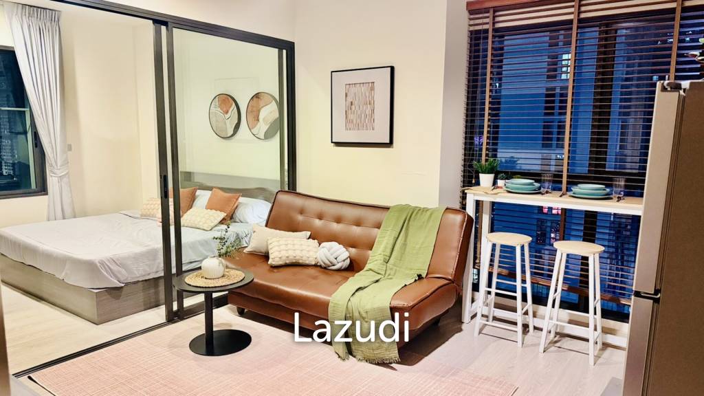 รูป 28.0 ตร.ม. 1 ห้องนอน 1 ห้องน้ำ คอนโดสำหรับ เช่าใน บางกะปิ - รูปที่ 2/18