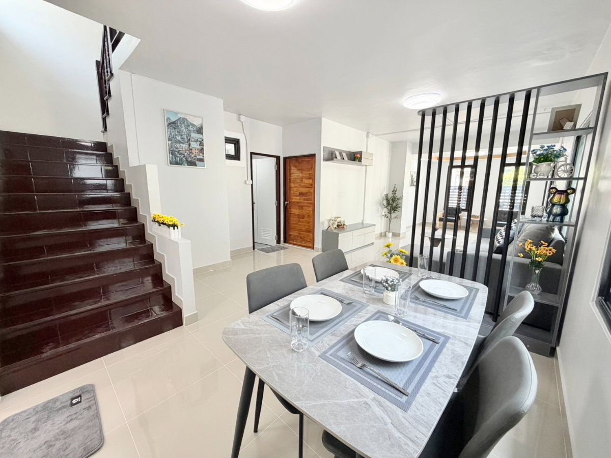 รูป ขายบ้านแฝดพฤกษา 14A หลังมุมติดสวน 53.3 ตร.ว. 5 นอน ครัวกว้าง ฟรีโอน - รูปที่ 3/28