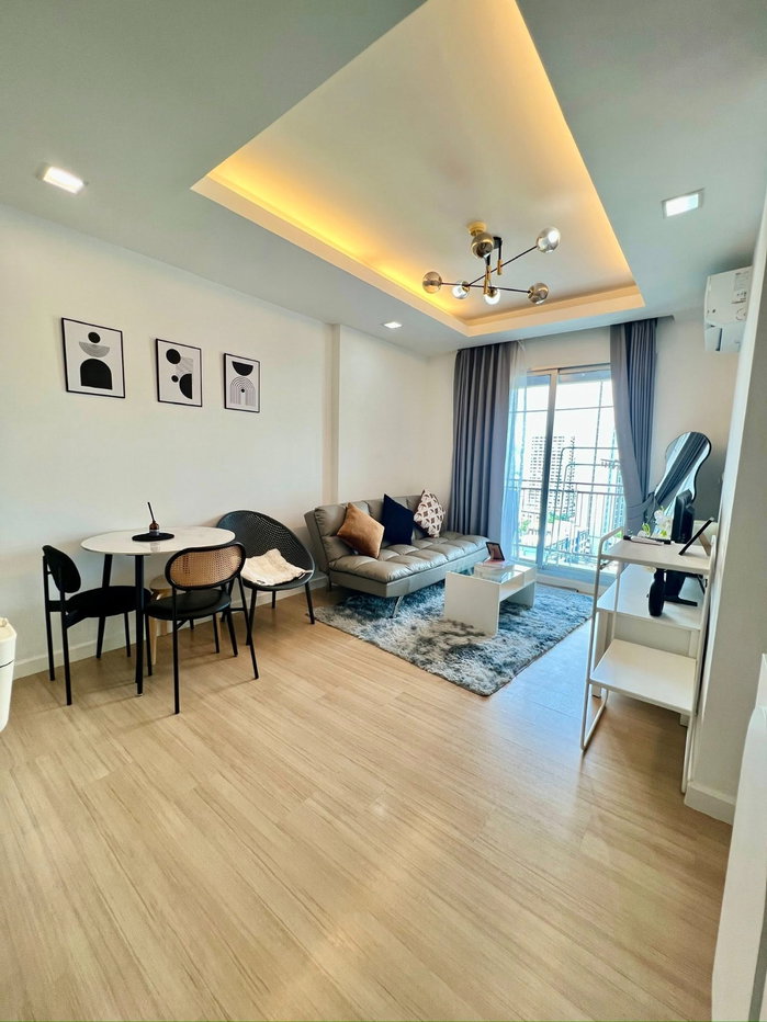 รูป ให้เช่าคอนโด ทรู ทองหล่อ วิวโล่ง ห้องสวย เฟอร์ครบ ห้องใหญ่ 37 ตรม.  - รูปที่ 1/12