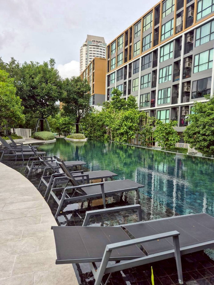 รูป แอทโมซ ทรอปิคาน่า บางนา 1B!B ชั้น 8 ตึก D ขนาด 24 ตร.ม. เช่า 11,000 บาท/เดือน Ready to move in - รูปที่ 14/18