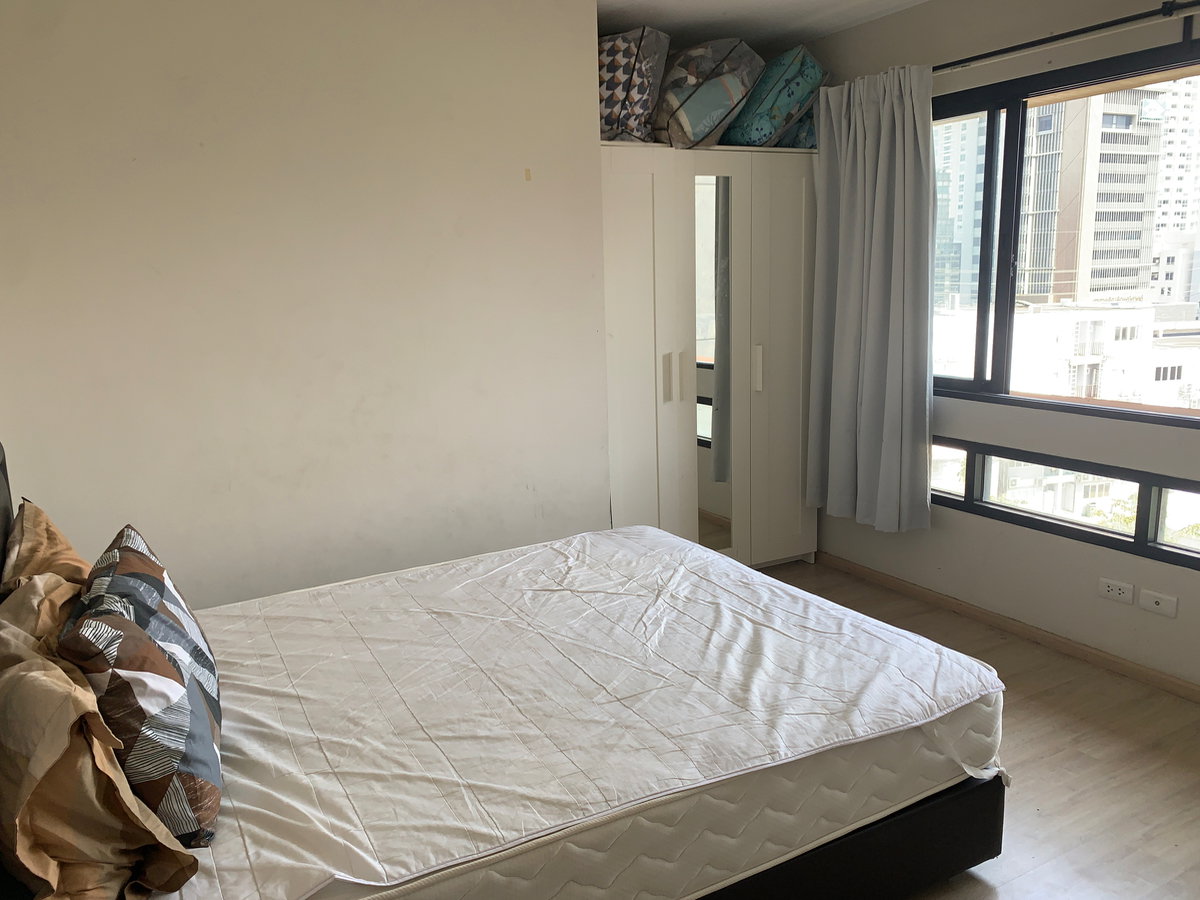 รูป ❣️รัชดา19~🌈ให้เช่าคอนโดติดMRT รัชดา เพียง 300เมตร เดิน 4 นาที 2นอน 1น้ำ 40ตรม🥳 ทีวี ตู้เย็น 😁   - รูปที่ 4/12