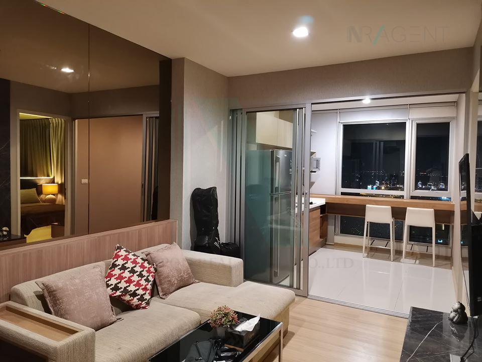 รูป 🎊 ให้เช่าคอนโด ริทึ่ม สุขุมวิท 50 อาคาร 1 ชั้น 27 1 ห้องนอน ขนาด 46.00 ตรม ใกล้ เทสโก้ โลตัส - รูปที่ 6/8