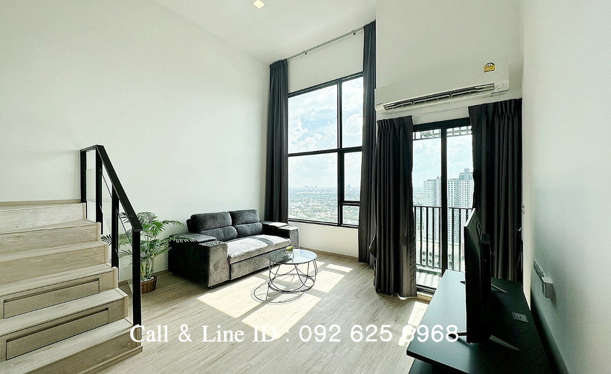 รูป ให้เช่า 🏠 คอนโด The rich rama 9 (เดอะริชพระราม 9) Duplex 1 ห้องนอน 1 ห้องน้ำ 🚆 ห้องวิวสูง พร้อมอยู่ ใกล้แอร์พอร์ตเรลลิงก์ สถานีหัวหมาก - รูปที่ 12/29