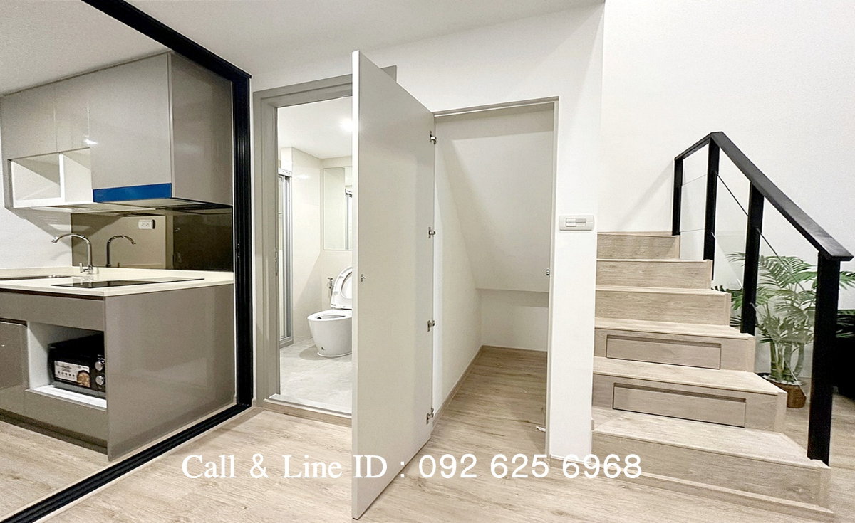 รูป ให้เช่า 🏠 คอนโด The rich rama 9 (เดอะริชพระราม 9) Duplex 1 ห้องนอน 1 ห้องน้ำ 🚆 ห้องวิวสูง พร้อมอยู่ ใกล้แอร์พอร์ตเรลลิงก์ สถานีหัวหมาก - รูปที่ 13/29