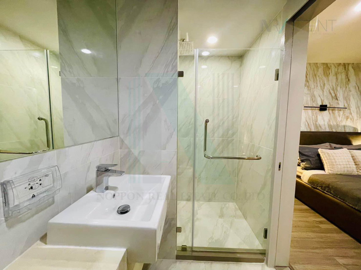 รูป 🎉 ให้เช่าคอนโด ไอดีโอ โมบิ สุขุมวิท 40 อาคาร 1 ชั้น 7 1 ห้องนอน ขนาด 35 ตรม ใกล้ Gateway เอกมัย - รูปที่ 7/8