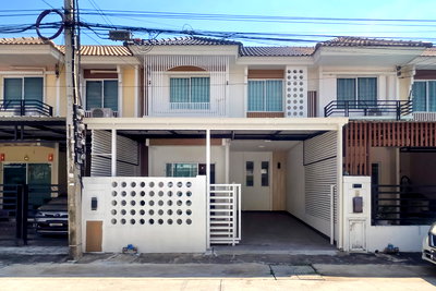 ทาวน์โฮม บิ๊กซี ราชพฤกษ์ : พฤกษาทาวน์ ราชพฤกษ์ ต่อเติมครบพร้อมอยู่ ติดถนนใหญ่ ใกล้วงเวียนพระราม 5