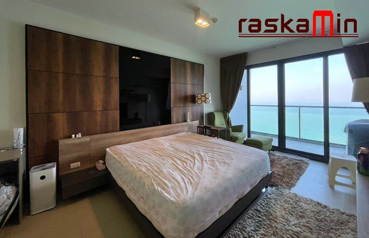 FQ🗺️KT0365📲LineID @556ryccg🏖️1Bedroom 77sqm Tower A High-floor🌊Sea view🏄‍♂️Zire Wongamat North Pattaya