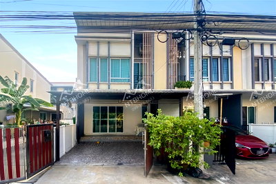 ทาวน์โฮม เซฟวัน โก ศรีสมาน : พลีโน่ ติวานนท์-แจ้งวัฒนะ แปลงมุม ซอยพระแม่มหาการุณย์ ต่อเติมครบ ใกล้โรบินสัน ไลฟ์สไตล์ ศรีสมาน