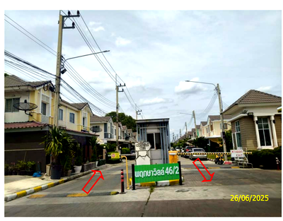 ทาวน์เฮ้าส์ 24.2 ตร.วา พฤกษาวิลล์ 46/2 อำเภอคลองหลวง ปทุมธานี 1.6M