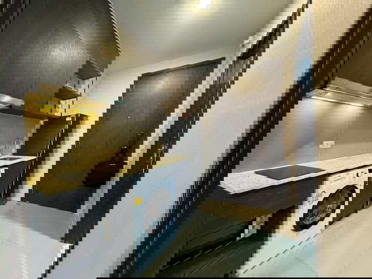 รูป 📍XT Huaikhwang✨คอนโดหรูห้วยขวาง แต่งครบพร้อมอยู่ (1 ห้องนอน ขนาด 30 ตรม.) เช่าเพียง 16,000/เดือน ▫️Line: @sanhaproperty📲095-6922871 - รูปที่ 8/10