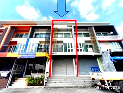 อาคารพาณิชย์ นิคมปิ่นทอง : อาคารพาณิชย์ 20.3 ตร.วา ปัญญา คอมเพล็กซ์ ศรีราชา ชลบุรี 3.2M