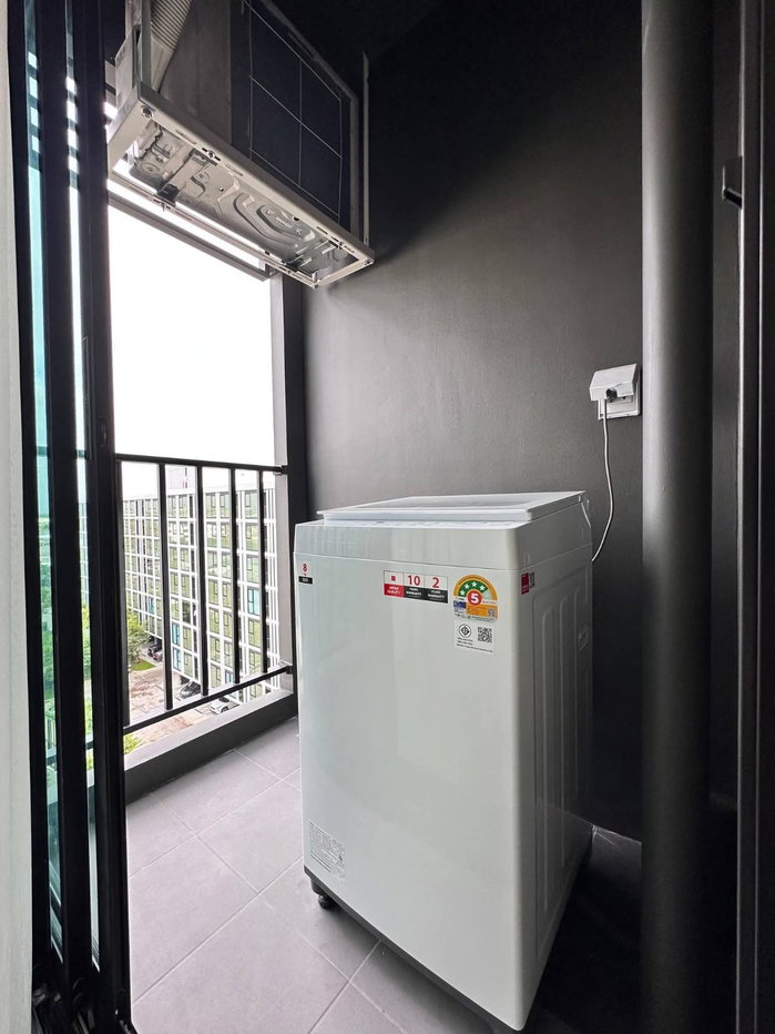 รูป 💮ให้เช่าคอนโด Atmoz Oasis Onnut ใกล้ MRTศรีนุช  ห้องสวย 24.11ตรม. มีเครื่องซักผ้า เช่าเพียง 11000- - รูปที่ 12/19