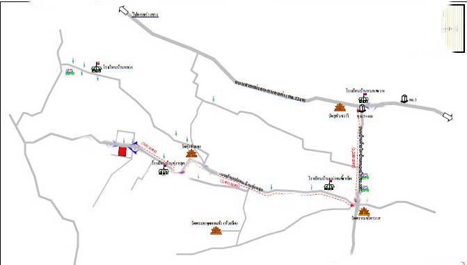 รูป ที่ดินพร้อมสิ่งปลูกสร้าง 138 ตร.วา บ้านใหม่หลวง อำเภอฝาง เชียงใหม่ 855,000 - รูปที่ 2/2