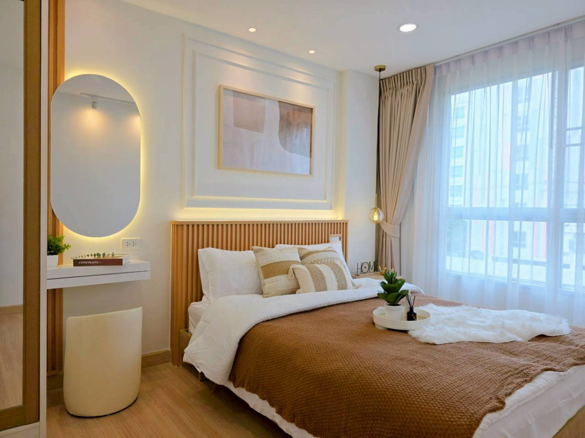 รูป ห้องใหญ่ ลดราคาพิเศษ ตกแต่งหรูหราจัดเต็ม ลากกระเป๋าใบเดียวเข้าอยู่ได้ทันที - รูปที่ 17/31