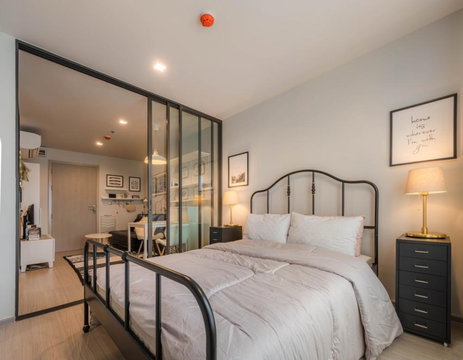 WS7044 🏙️ Condo for rent: Life Ladprao, next to BTS Ha Yaek Ladprao station 🔥 Only 22,000 THB/month