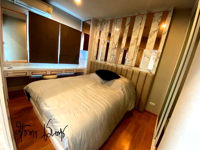 Condos for rent : T222 Condo for rent The Parkland Ratchada-Wongsawang, 1 bedroom, very beautiful room, built-in with washing machine, ready to move in.