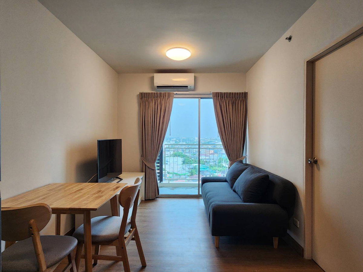 รูป ให้เช่า S&S Sukhumvit Condominium อาคาร P ชั้น 12 1 ห้องนอน ขนาด 36 ตรม. เฟอรนิเจอร์ครบ พร้อมเข้าอยู่ - รูปที่ 2/12