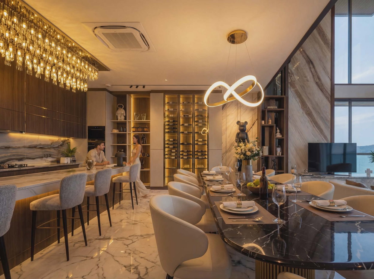 รูป Luxury Pool Villa for Sale East Pattaya Chak Nok Lake View - รูปที่ 8/13