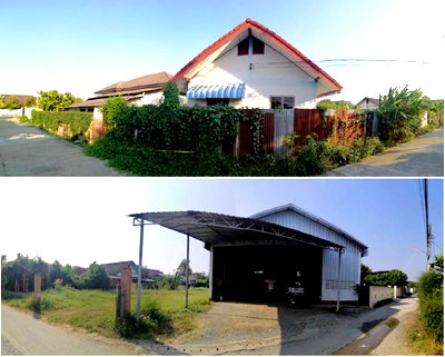 ที่ดิน สันกำแพง เชียงใหม่ : ที่ดินพร้อมสิ่งปลูกสร้าง 145 ตร.วา อำเภอสันกำแพง เชียงใหม่