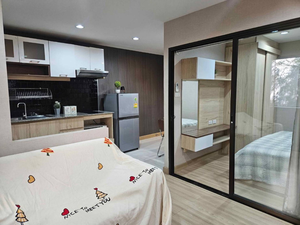 รูป ขาย Airport Home Condo ใกล้สนามบินเชียงใหม่ ใกล้ถนนสมโถชน์เชียงใหม่ 700 ปี (C502) T.0946511456 - รูปที่ 8/10