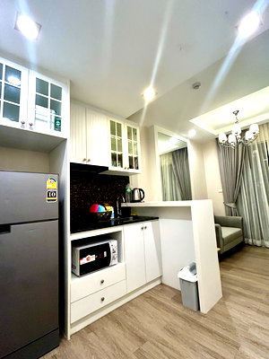 Condos for rent Nong Mon Market : Condo for Rent – The Blu X Bangsaen 1 Bedroom, 1 Bathroom, 1 Living Room Comfortable, quiet, and peaceful Close to the beach,