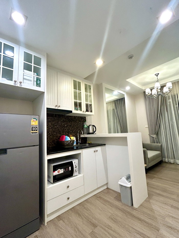 รูป ให้เช่าคอนโด The Blu X บางแสน 1 Bed room  1 Bath room 1 Living room อยู่สบาย ใกล้ทะเล เดินทางสะดวก เงียบ สงบ บรรยากาศสบายๆ  - รูปที่ 1/7