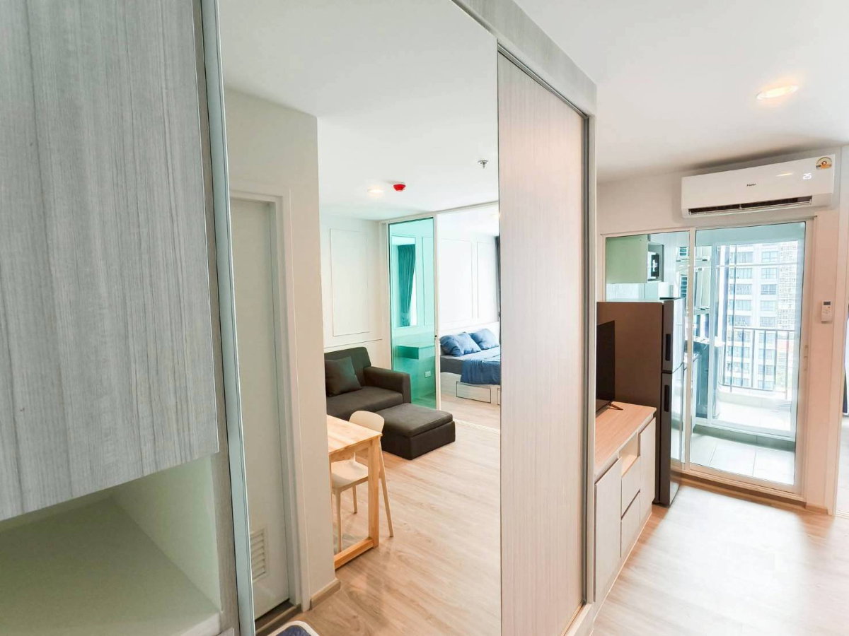 รูป รีเจ้นท์โฮม บางนา 1B1B ชั้น 20 ตึก A ขนาด 28 ตร.ม. เช่า 10,000 บาท/เดือน Ready to move in - รูปที่ 3/7