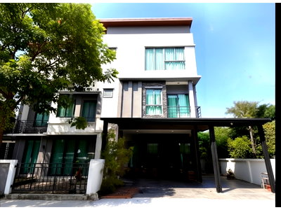 Townhouses for rent Saphan Sung : est Value Single House at Baan Klang Muang The Edition Rama 9 - Krungthep Kreetha! Rare Item
