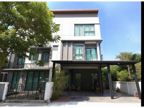 ให้เช่าบ้านเดี่ยว บ้านกลางเมือง ดิ อิดิชั่น พระราม 9-กรุงเทพกรีฑา ไซส์ใหญ่ ซอยแรก คุ้มสุดในโครงการ!