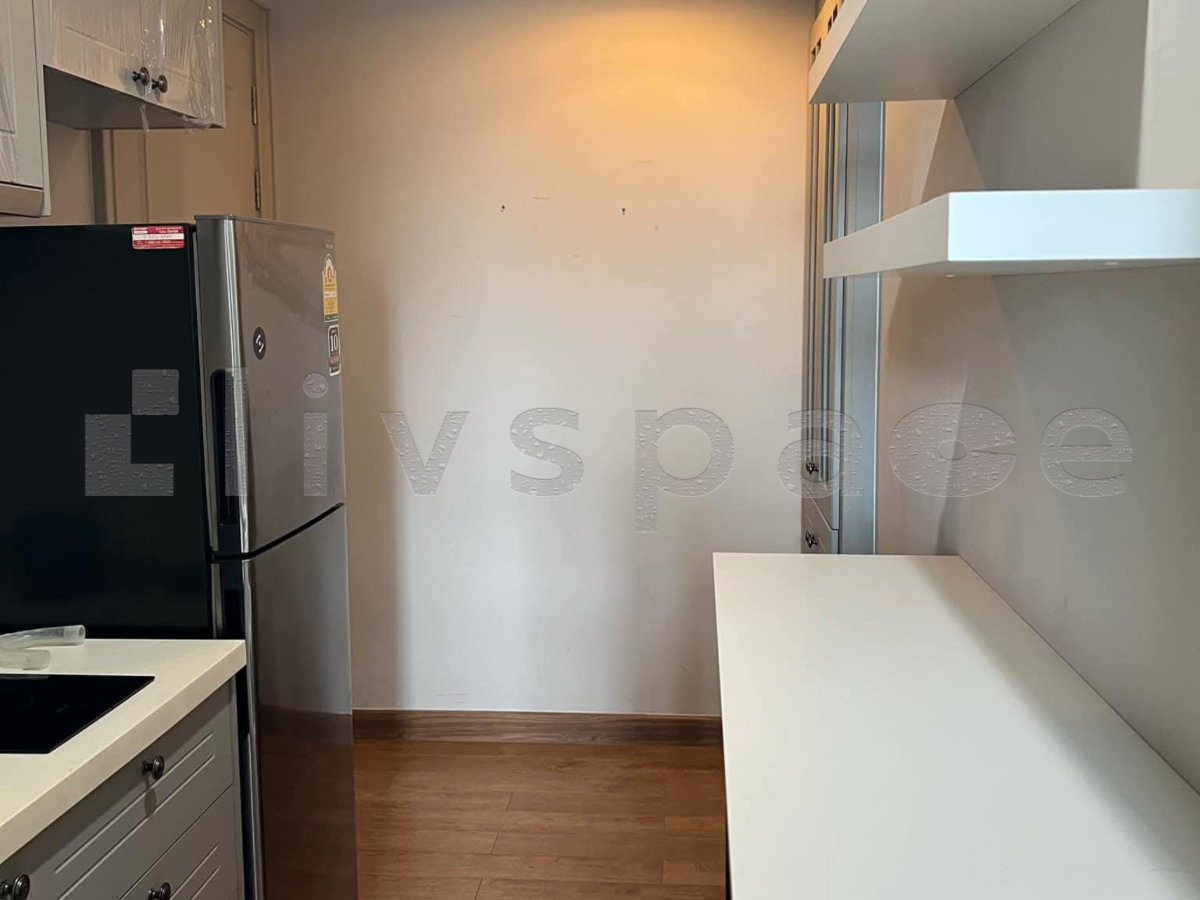 รูป ▚ LI115ツ ให้เช่า: The Editor 1BR 28.25sqm. 17K ✨ ห้องมุม Type ประตูกั้นหายาก เฟอร์ครบ ทีวีใหญ่ติดผนัง 🏙️ - รูปที่ 4/7