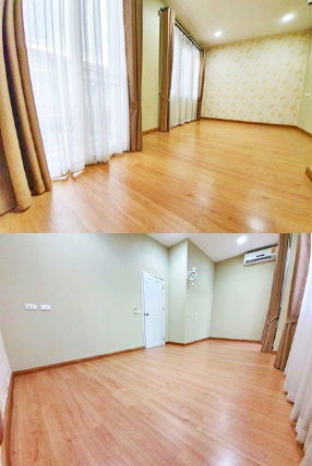 รูป ย่านบางกรวย ให้เช่าบ้านทาวน์โฮม 2 ชั้น 25ตรว. 180ตรม. BRT บางบำหรุ 3นอน 2น้ำ 1จอดรถ 4แอร์ HomePro ราชพฤกษ์ ปิ่นเกล้า - รูปที่ 5/8