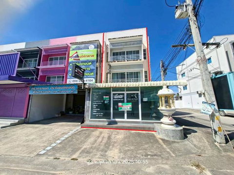 อาคารพาณิชย์ 76.5 ตร.วา บ้านฉาง ระยอง 8.6M