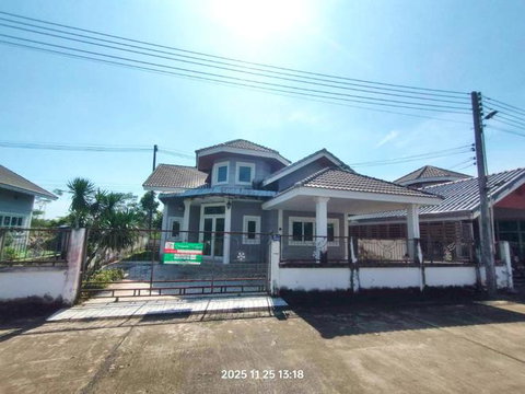 บ้านเดี่ยว 57.4 ตร.วา ฐานทรัพย์แลนด์ 9 แกลง ระยอง 2.4M