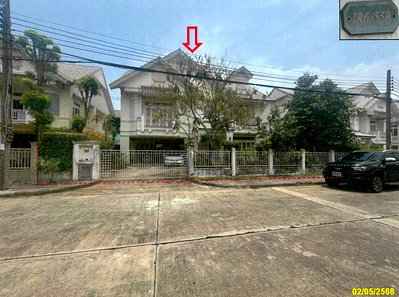 บ้านเดี่ยว 102 ตร.วา พาร์คเวย์ ชาเล่ต์ 2 รามคำแหง 190/1 เขตมีนบุรี กรุงเทพมหานคร 9.3M
