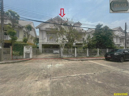 บ้านเดี่ยว 102 ตร.วา พาร์คเวย์ ชาเล่ต์ 2 รามคำแหง 190/1 เขตมีนบุรี กรุงเทพมหานคร 9.3M