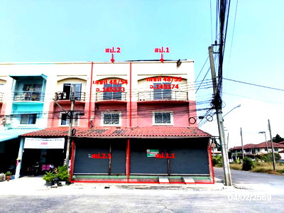 อาคารพาณิชย์ นนทบุรี : อาคารพาณิชย์ 49.9 ตร.วา ช.รุ่งเรือง 8 บางบัวทอง นนทบุรี 6.6M