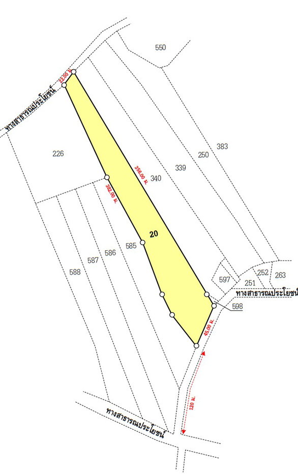 picture LAND 3000 Sq.w. Muang Khon Kaen Khon Kaen for 6.3M - 3/4
