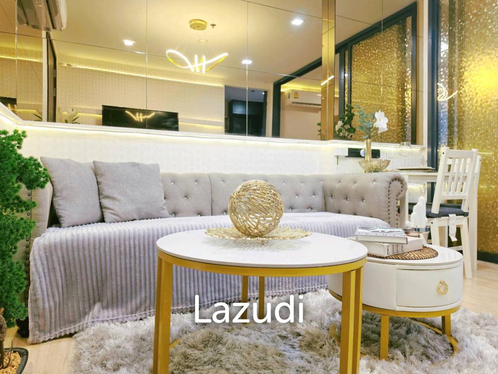 รูป 35.0 ตร.ม. 1 ห้องนอน 1 ห้องน้ำ คอนโดสำหรับ เช่าใน หัวหมาก - รูปที่ 2/7